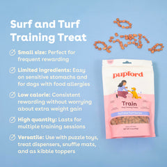 Pupford training bites small size for quick rewards.