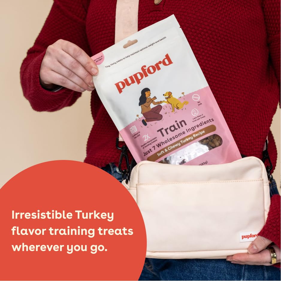 Pupford-turkey-training-treats-usa-made-label underscores quality and clean ingredients.