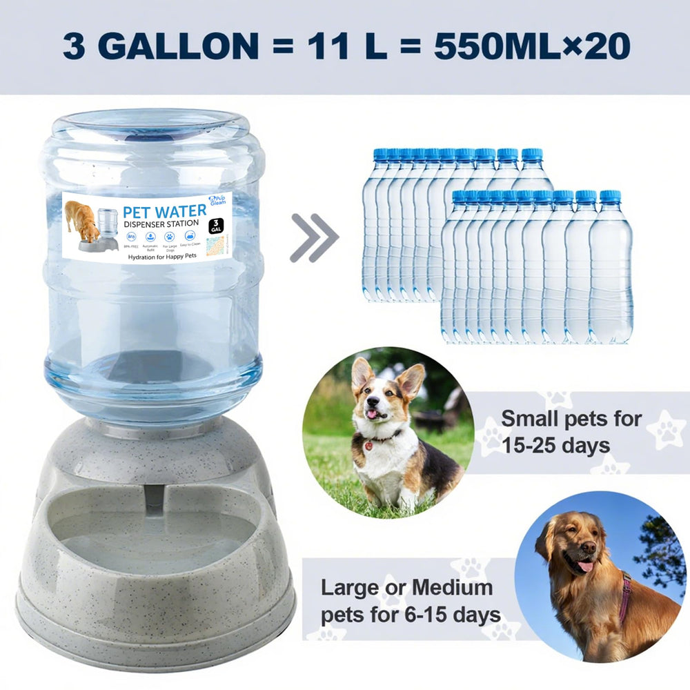 PupGleam Anti-slip base prevents spills during use.