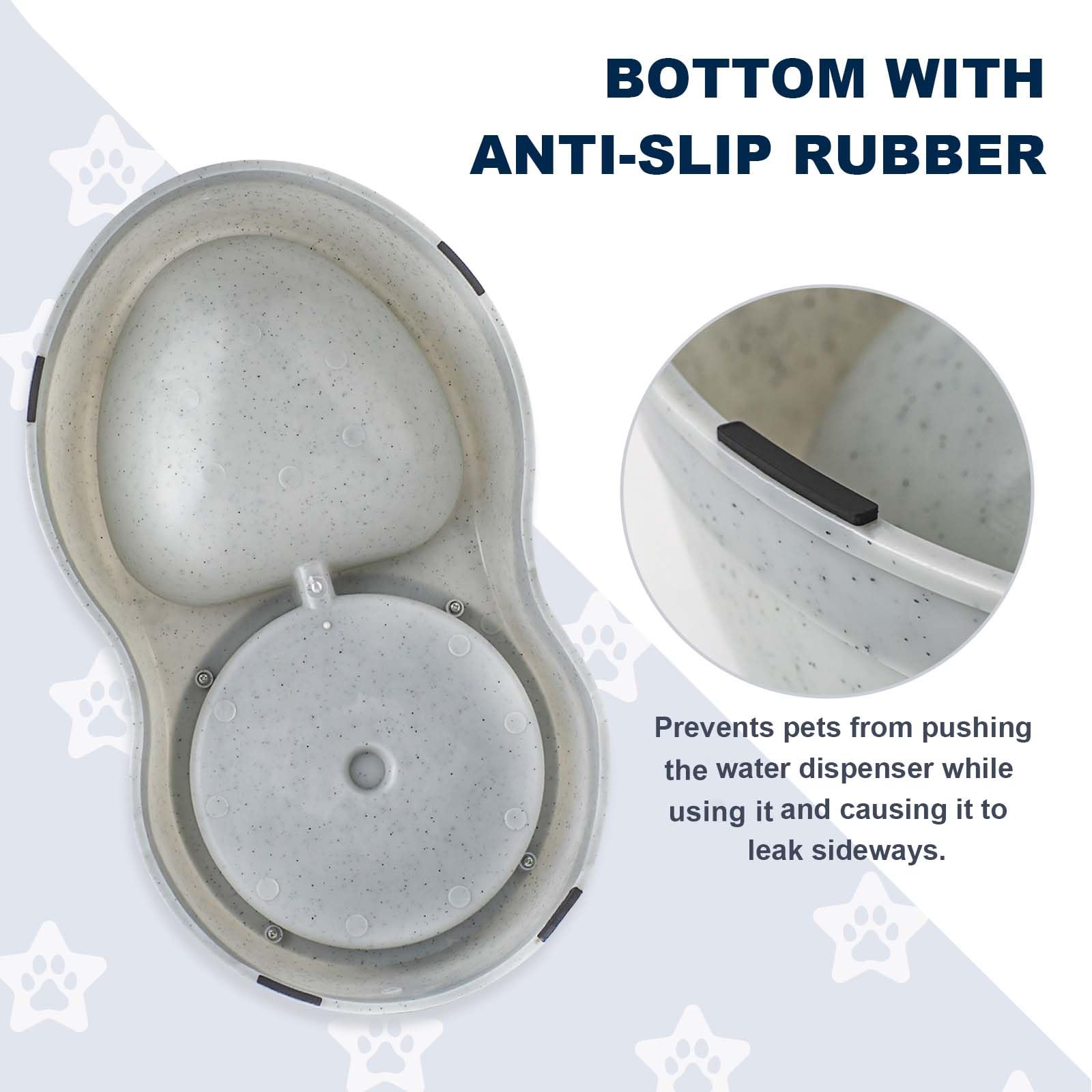 PupGleam Durable water dispenser for daily pet use.