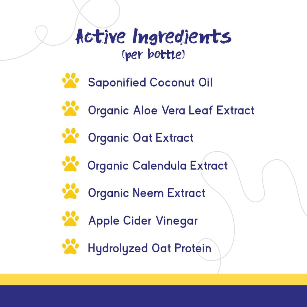 PupGrade Aloe Vera soothing formula for sensitive skin comfort