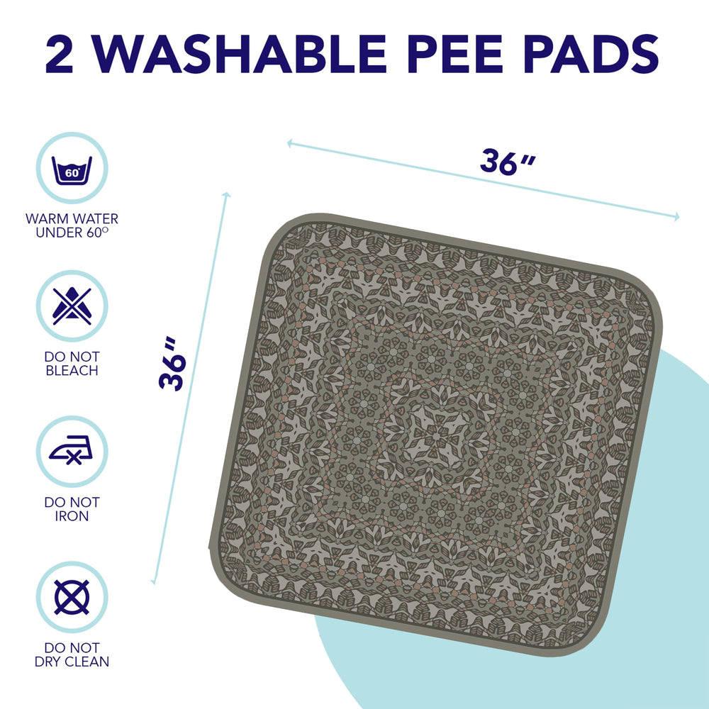 PUPIBOO durable multi-use pad suitable for litter box training.