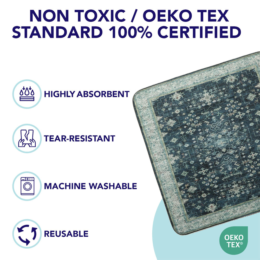 PUPIBOO pad eco-friendly materials protect floors.