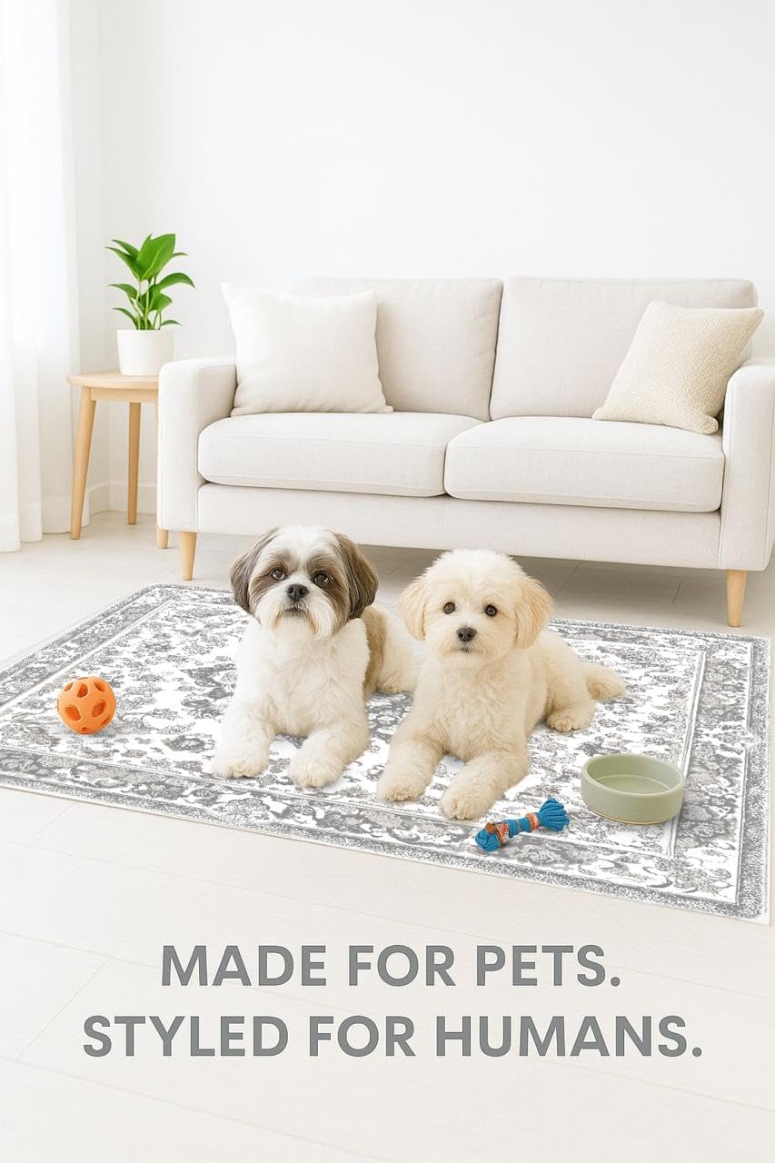 Pupiboo multi-pet pad suitable for dogs and cats in one home.