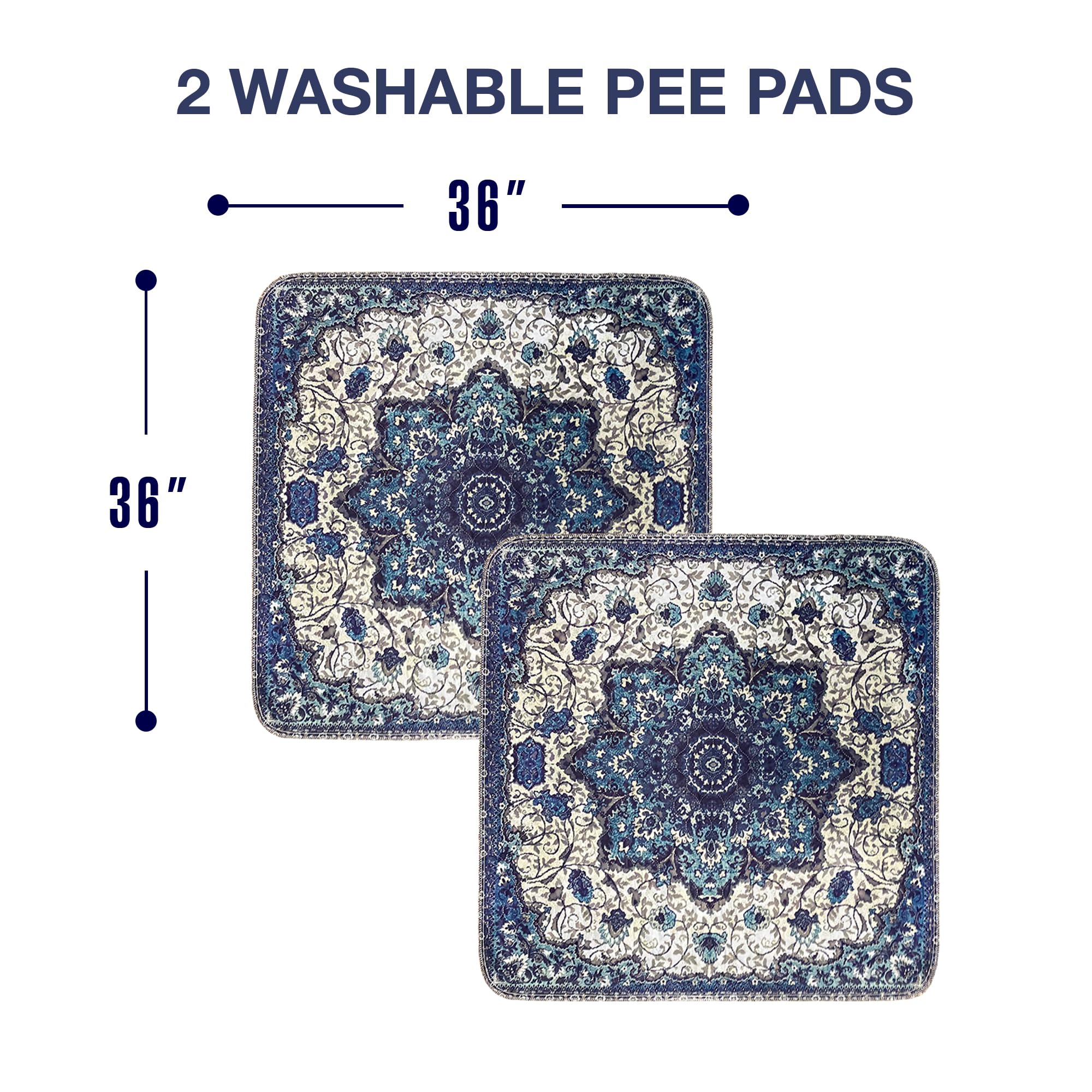 PUPIBOO dog and cat multi-use pad for crates, beds, and play areas