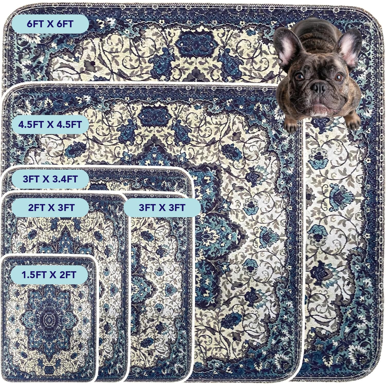 PUPIBOO ultra-absorbent pad soaks up moisture efficiently for training