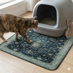 PUPIBOO washable pad non-slip backing anchors the pad on any surface.