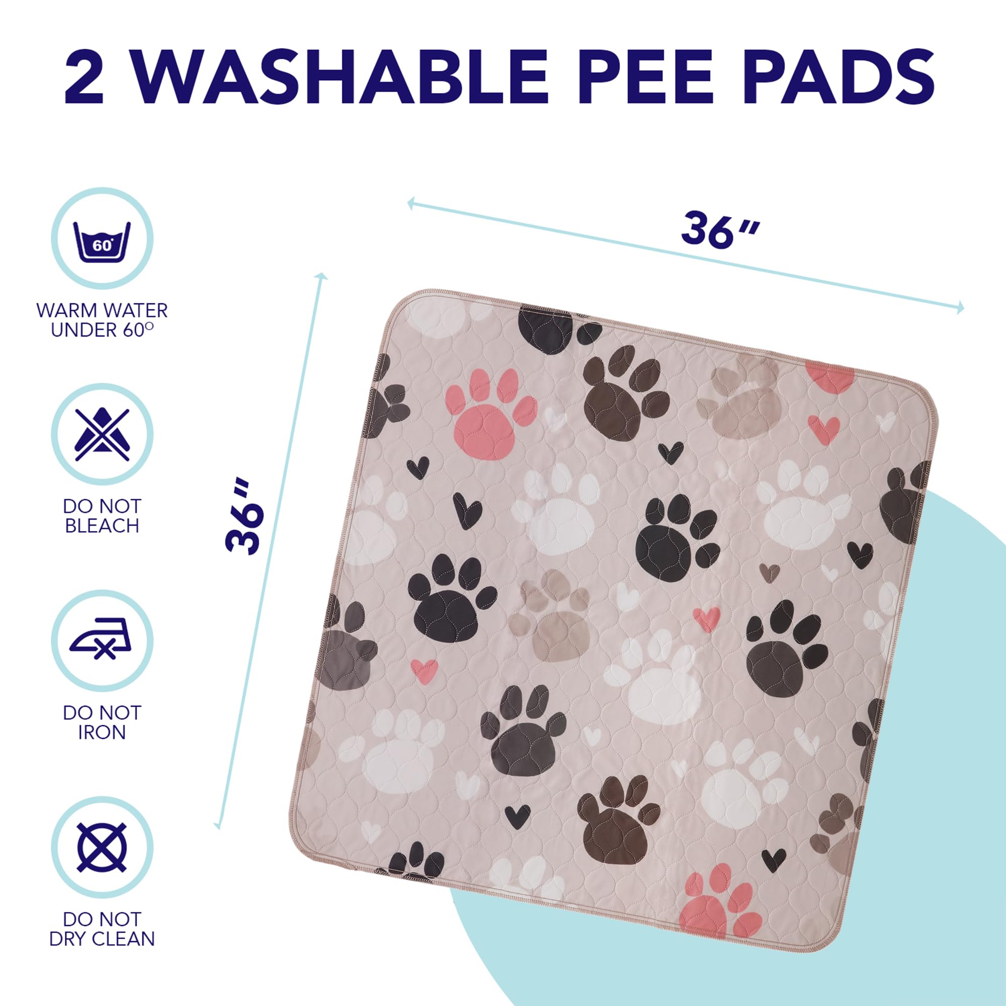 PUPIBOO easy-care pads simplify cleaning after accidents for busy homes