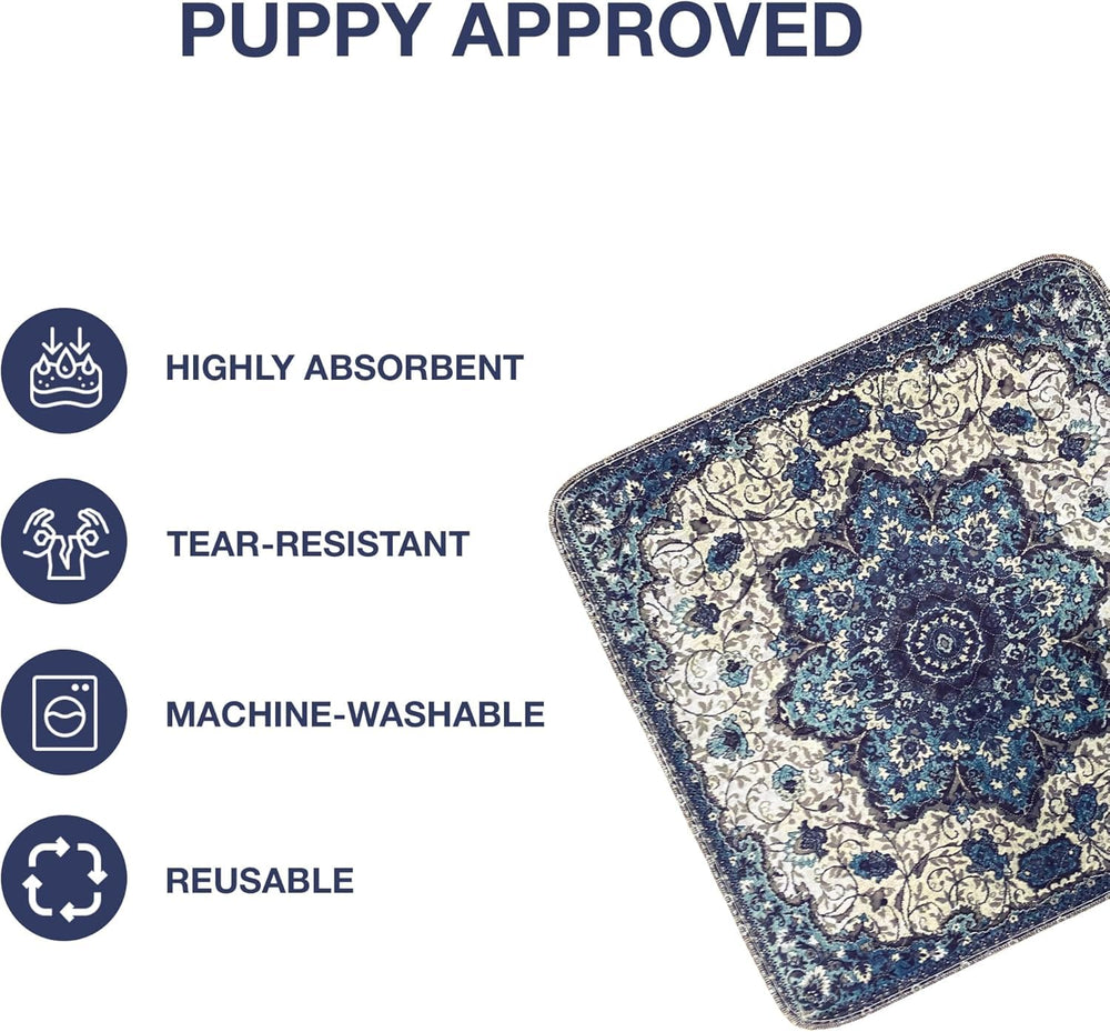 PUPIBOO pad rolled out showing large 24x72 inch coverage.