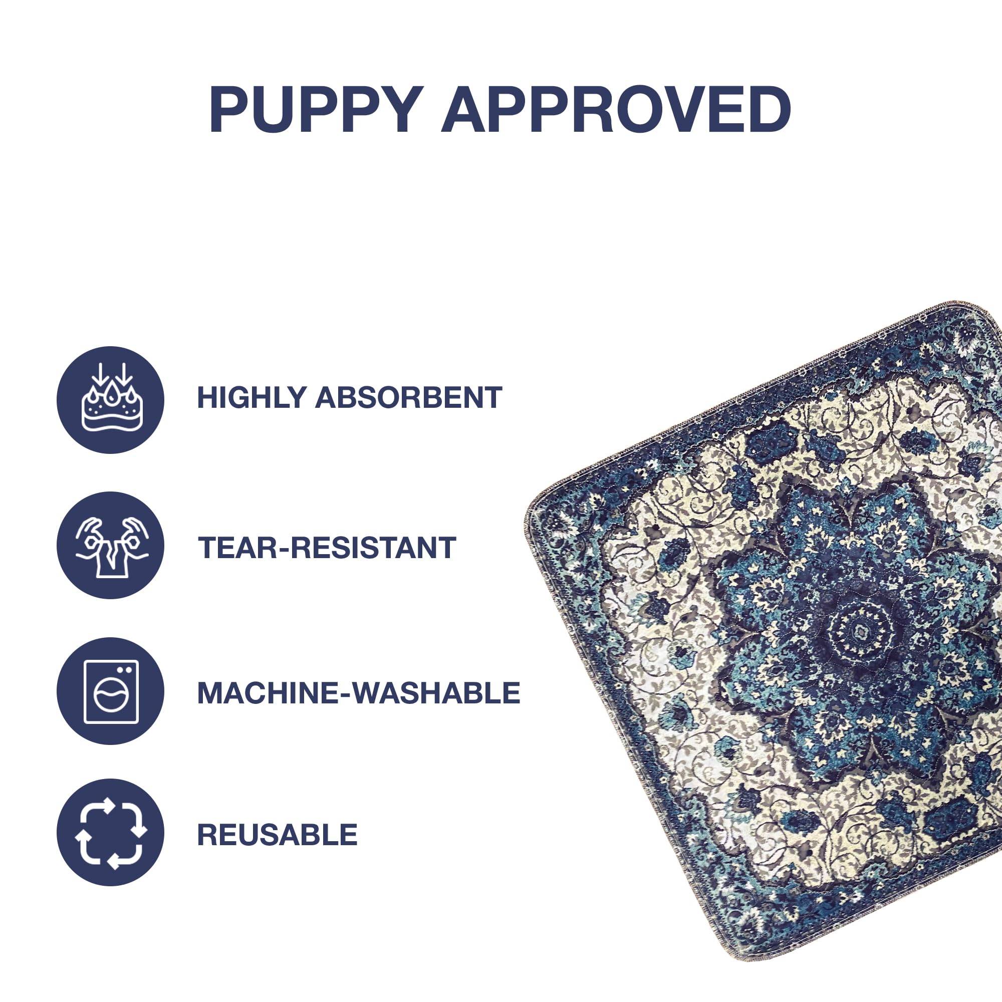 PUPIBOO pet mat doubles as crate and floor protector.