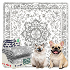 PUPIBOO washable pee pad for dogs during housebreaking with strong absorption.