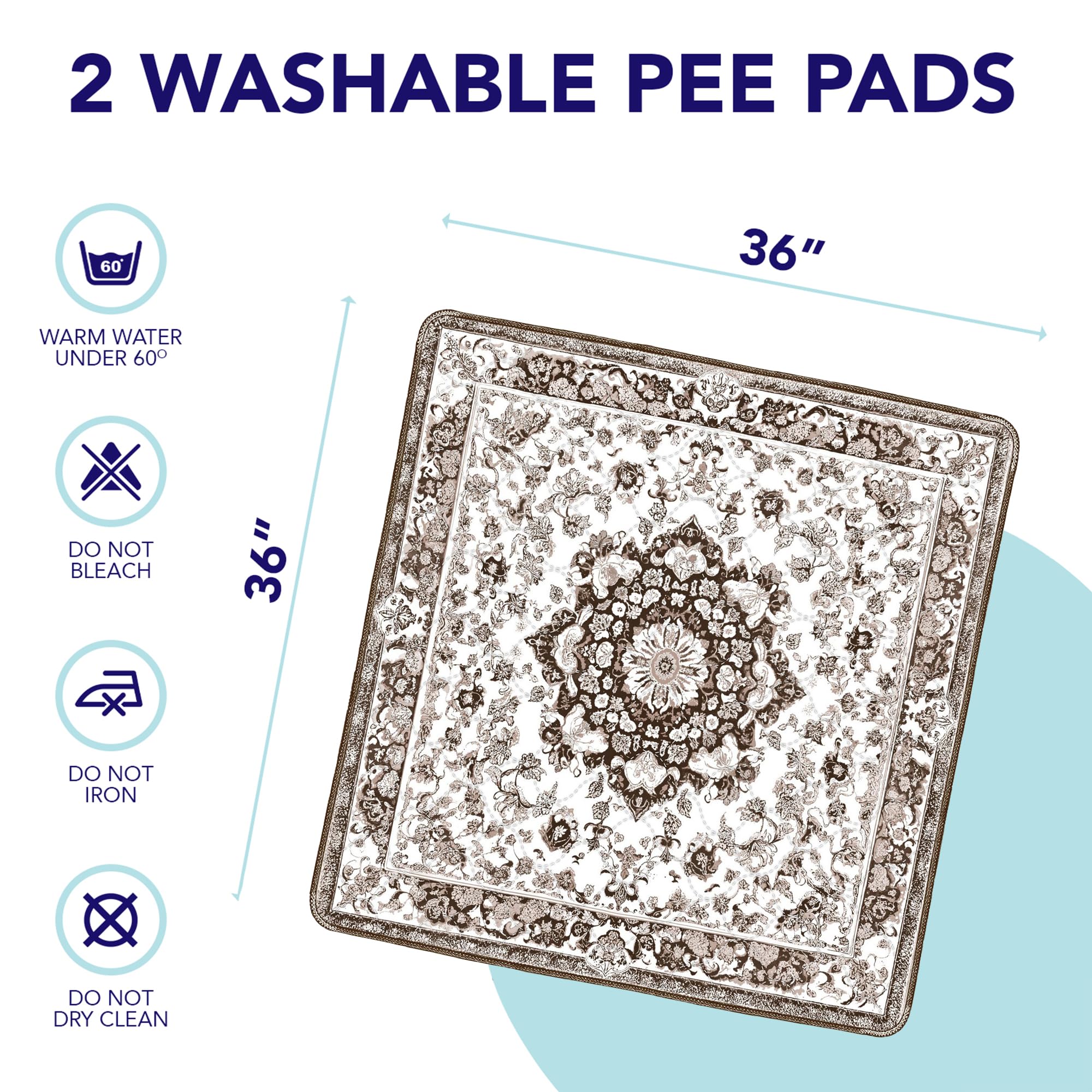 PUPIBOO pad shown for dogs and puppies during housebreaking
