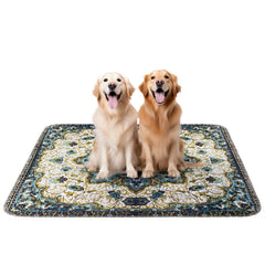 PUPIBOO washable pee pad for dogs with waterproof backing prevents leaks.