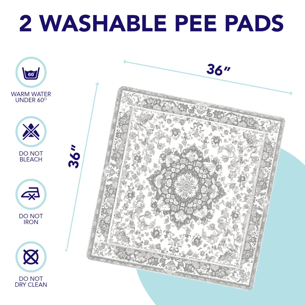 PUPIBOO pad large size suited for multi-pet homes for training and protection.