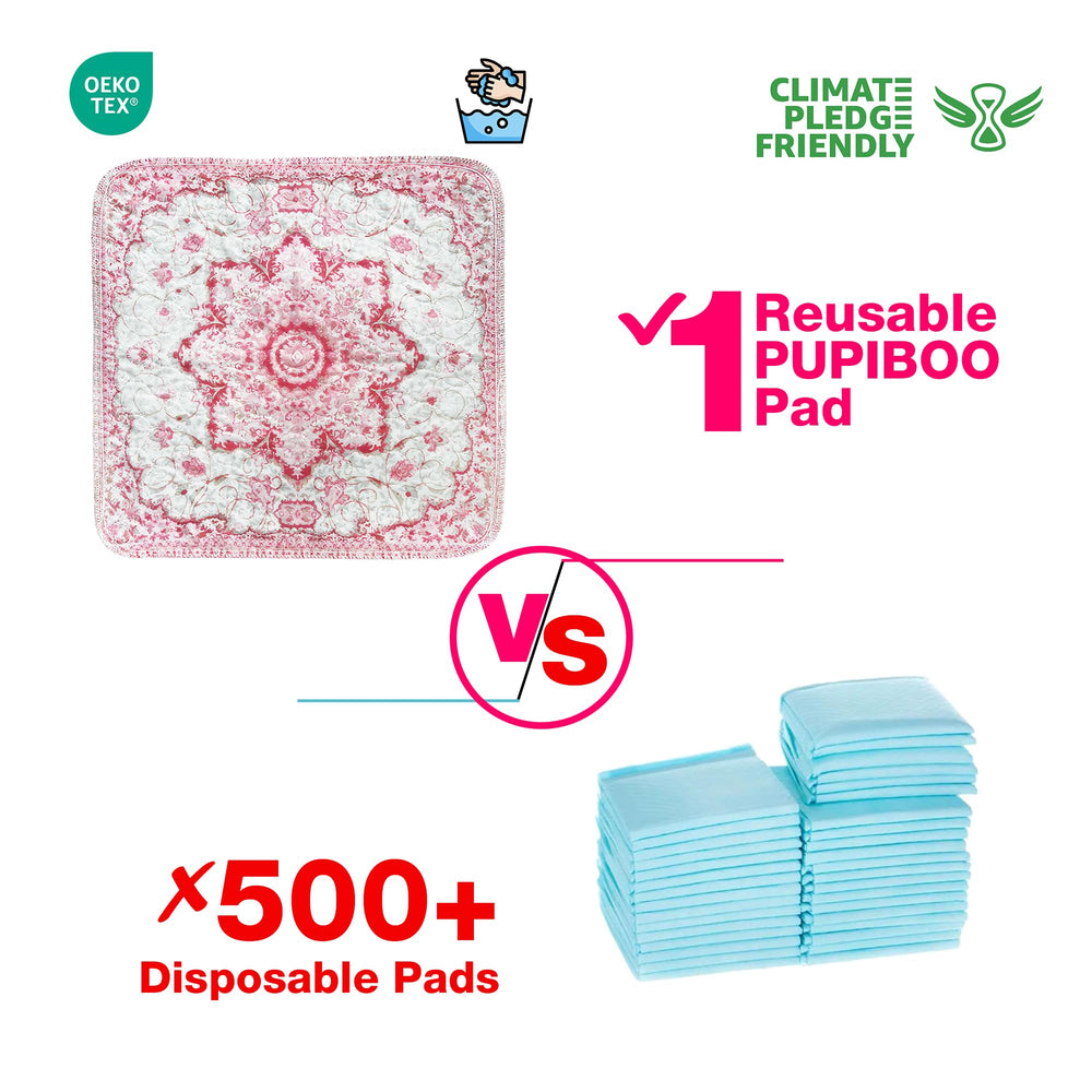 PUPIBOO pad is machine washable for easy long-term care