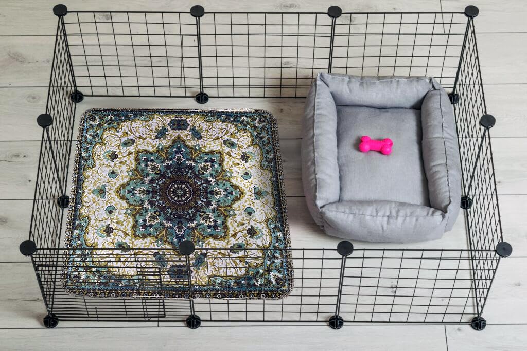 PUPIBOO pad with soft quilted top for pet comfort.