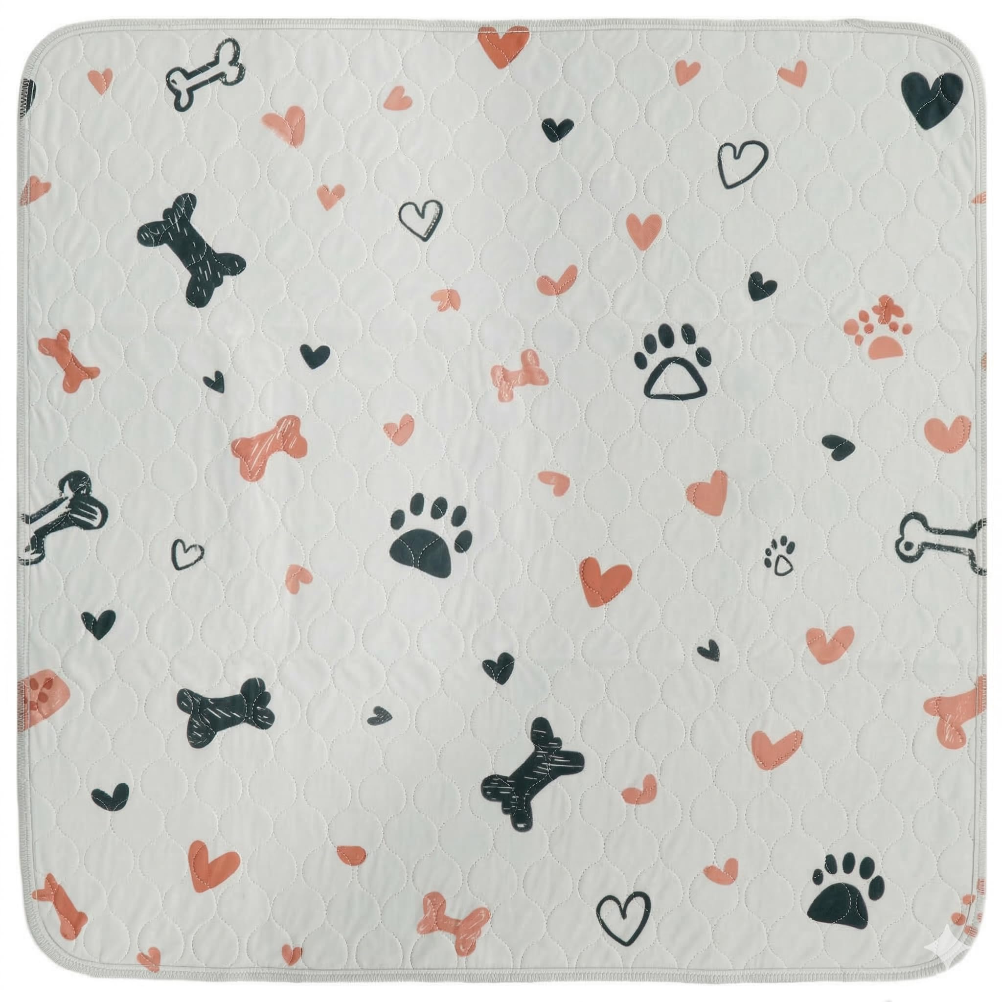 PUPIBOO washables pad with quilted top offers a cozy potty area for pets