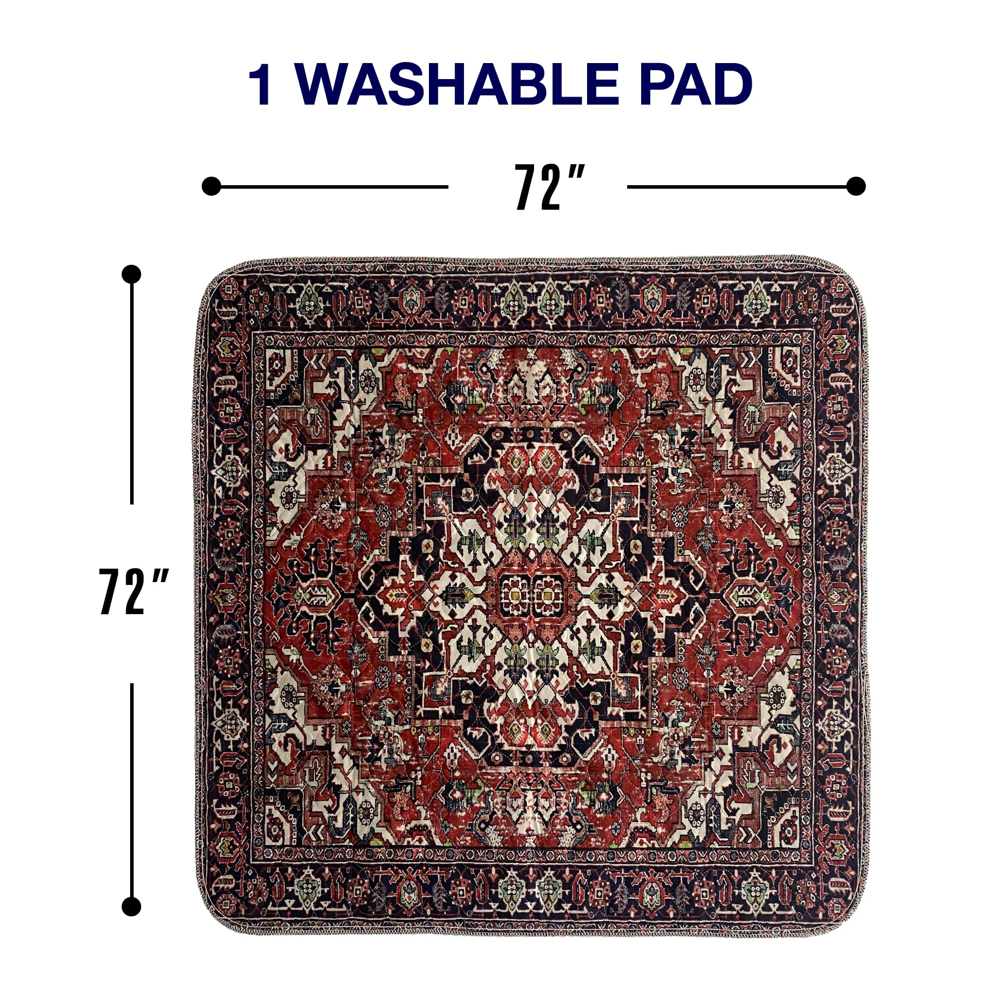 PUPIBOO stylish patterns blend with home decor while protecting surfaces.