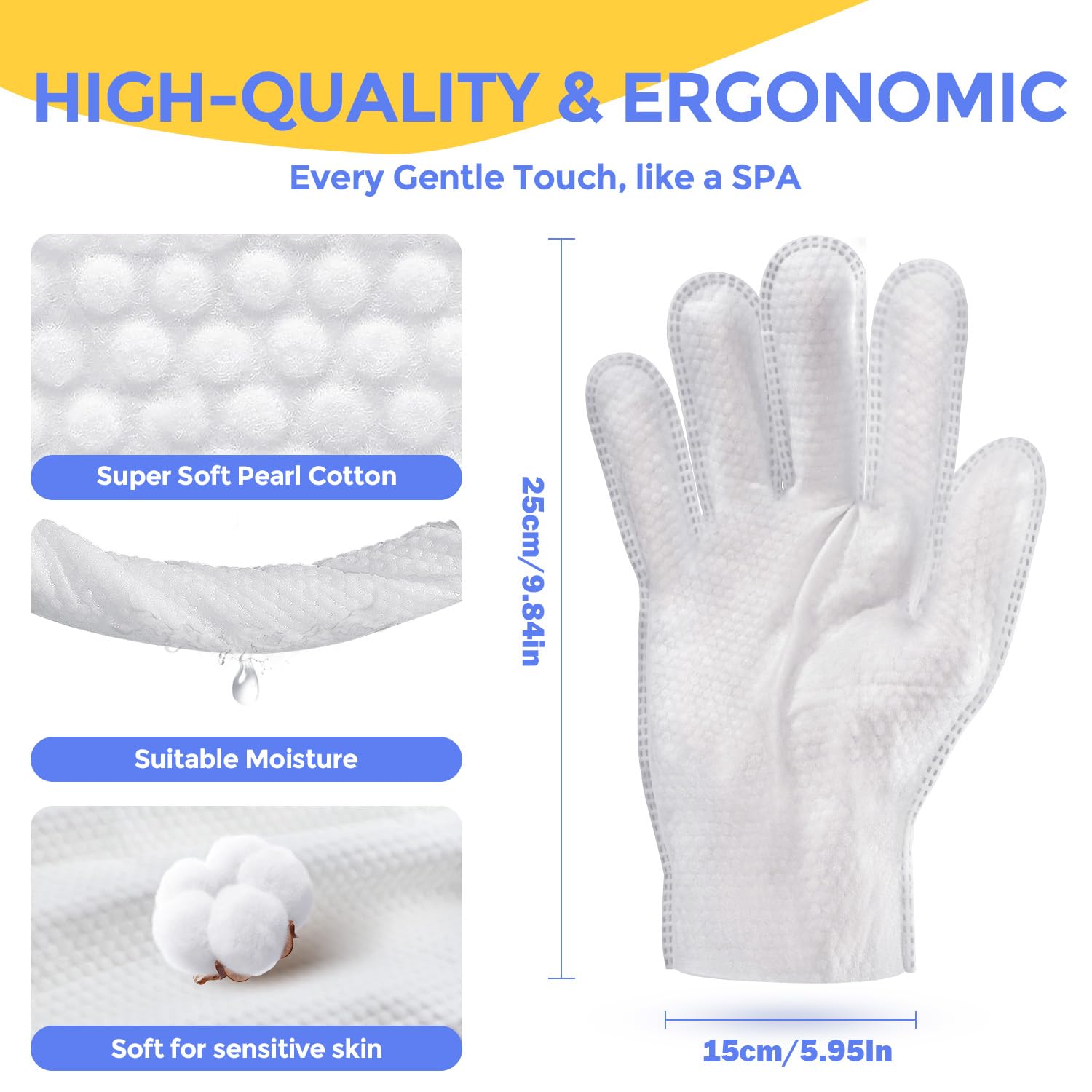 PUPMATE glove design provides control during grooming sessions.