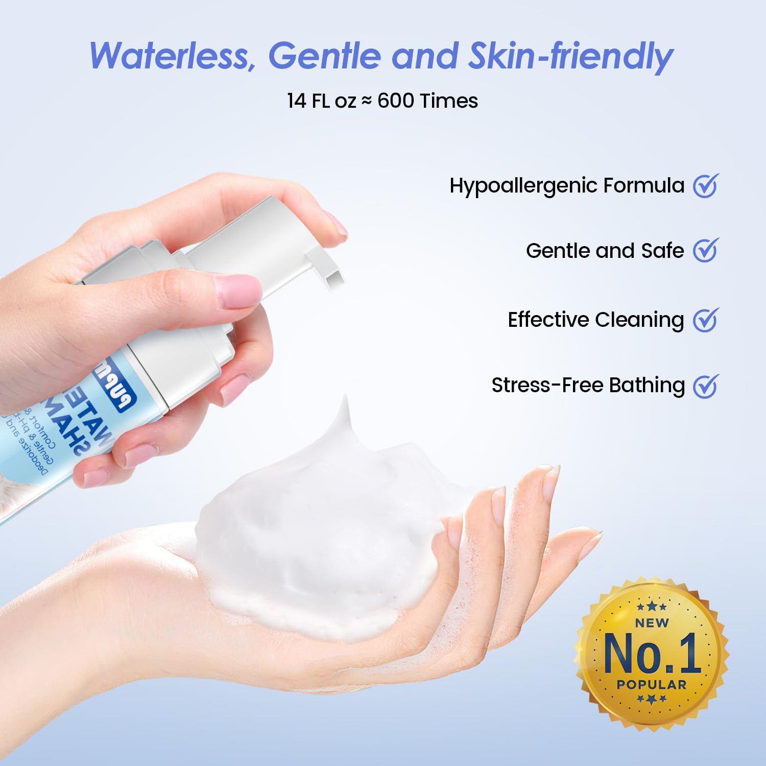 Close-up of hypoallergenic ingredients in PUPMATE formula for sensitive skin cats.