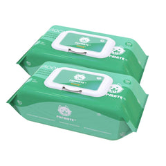 PUPMATE natural pet wipes front pack for gentle cleaning of dogs and cats