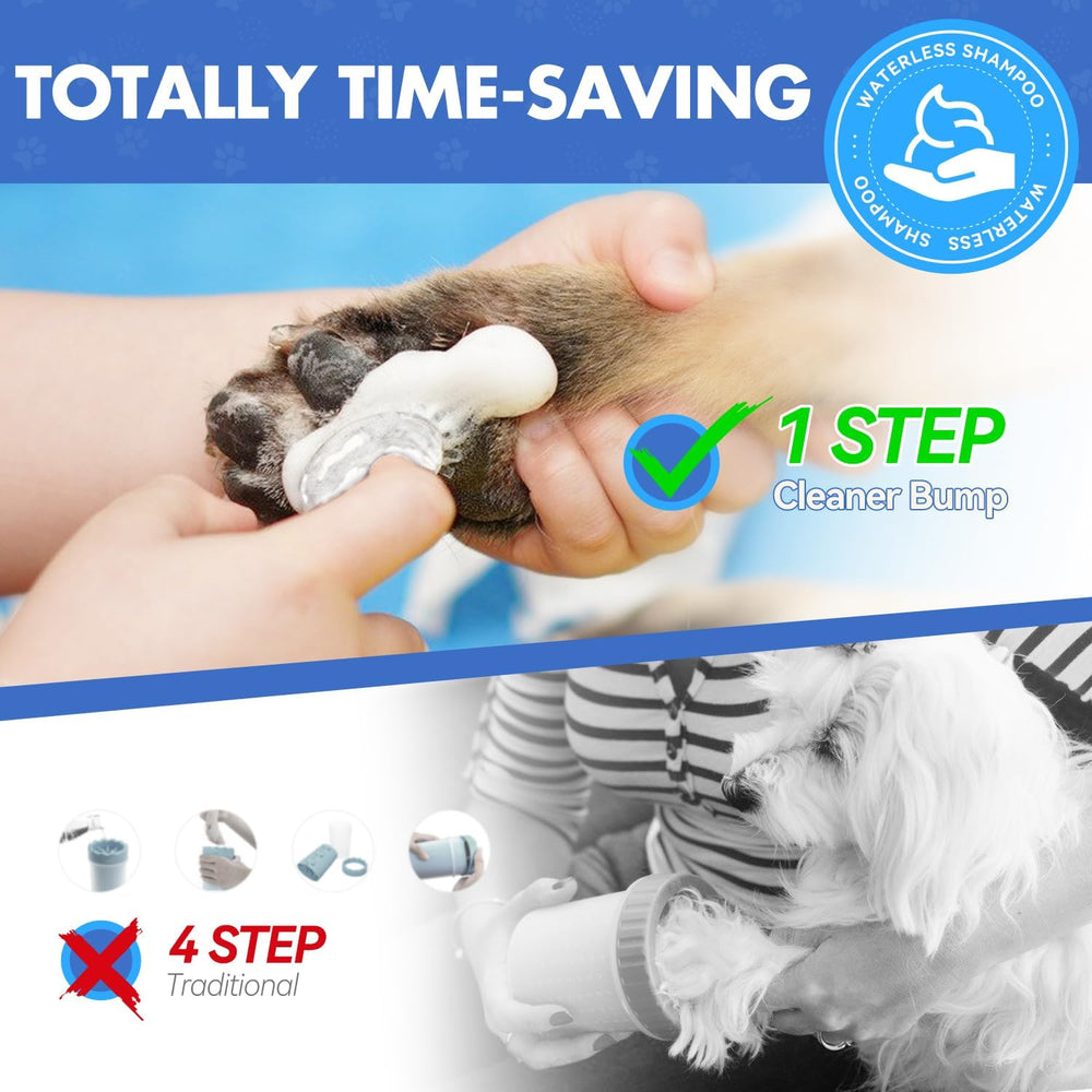 Pupmate Paw Cleaner after-walk paws look cleaner and fresher