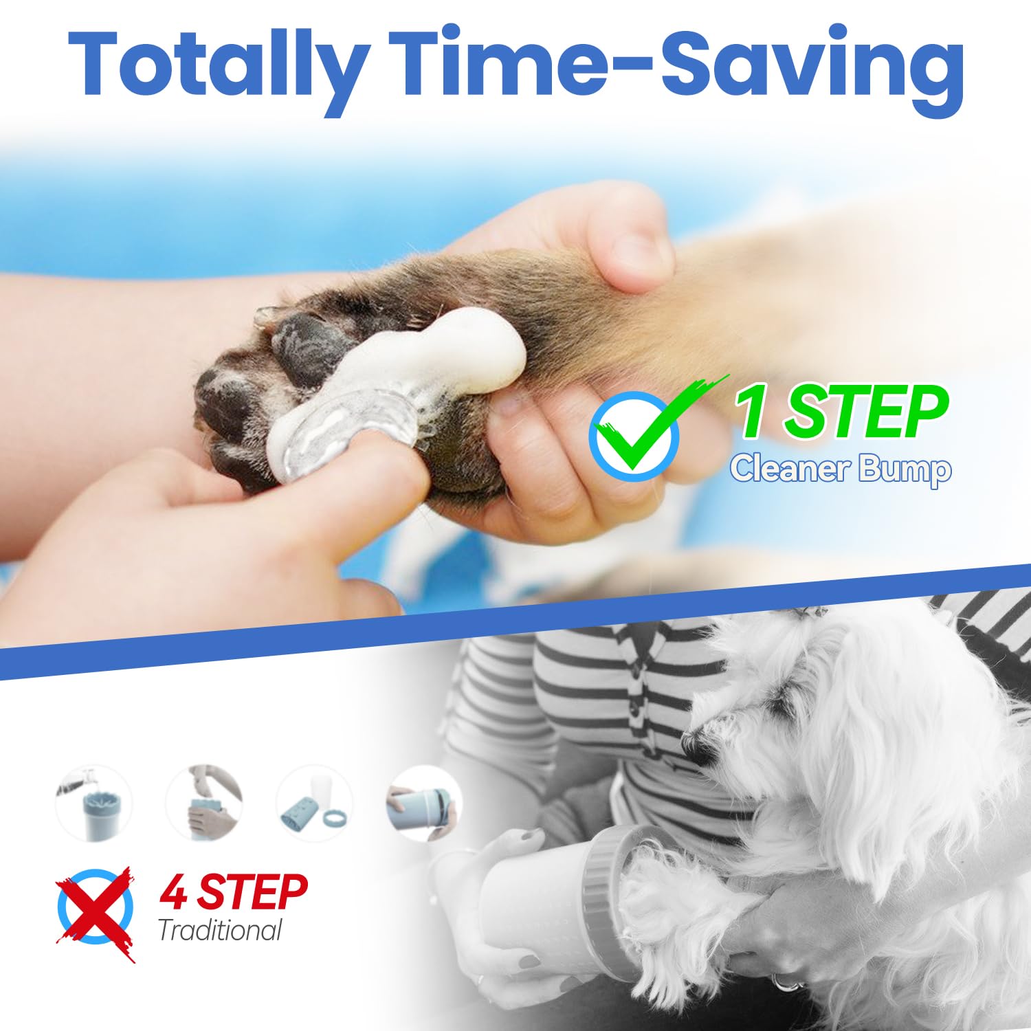 PUPMATE formula ingredients: plant-based, gentle, and pH-balanced for sensitive paws.