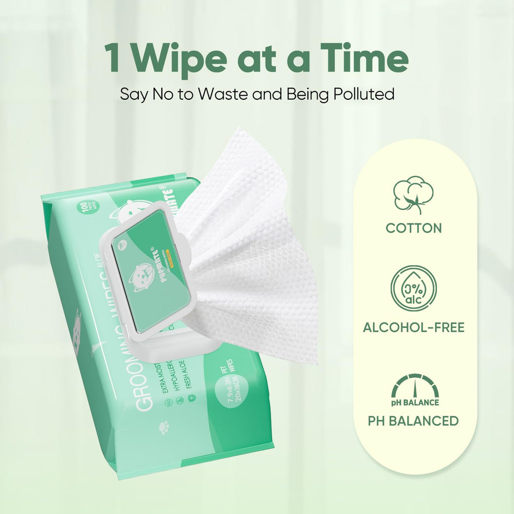 PUPMATE use on paws and face for quick refresh during outings