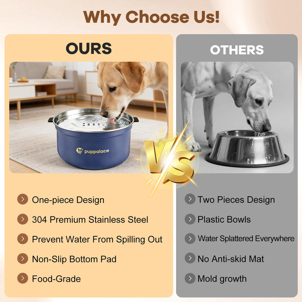 Puppalace portable design enables easy travel hydration for pets.