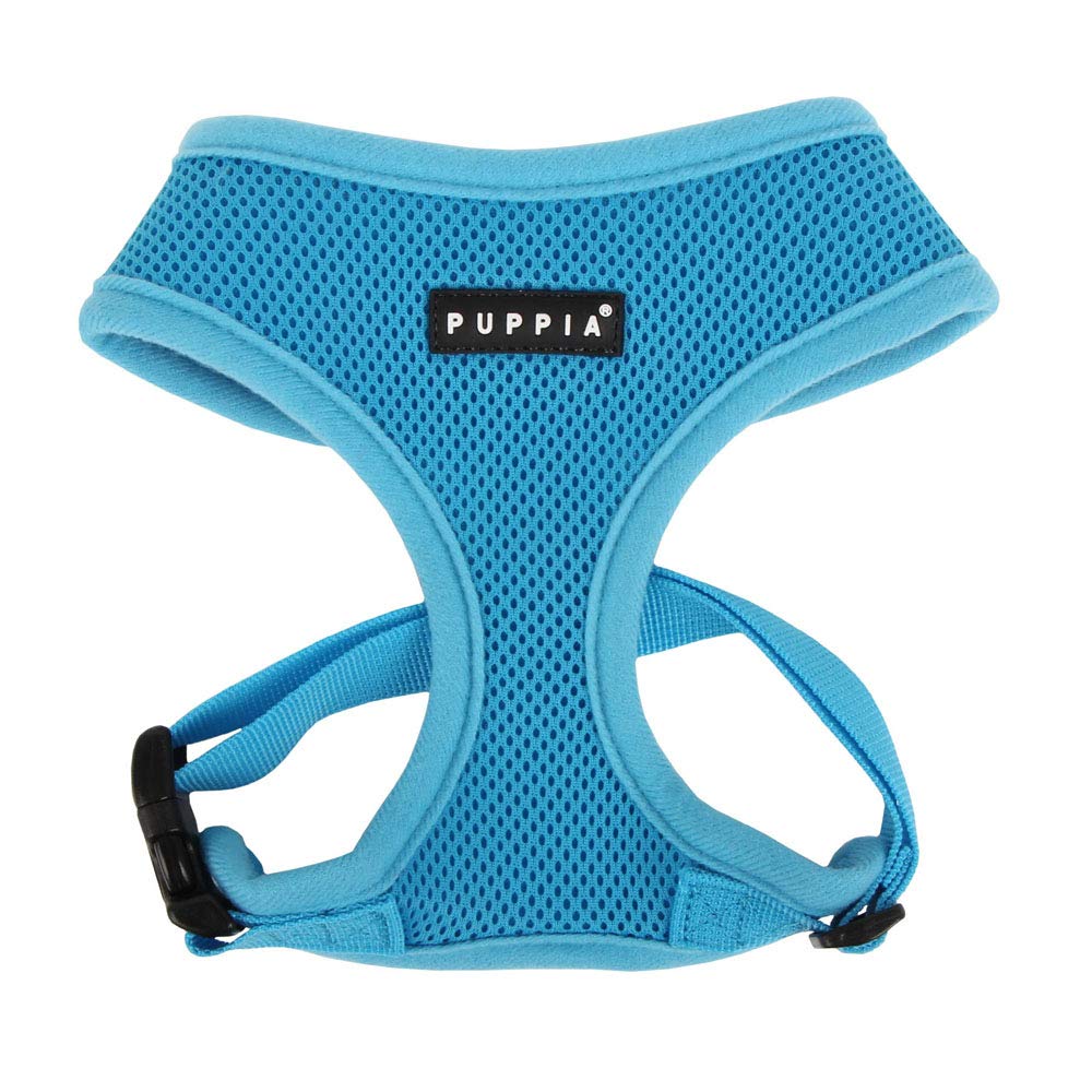 Puppia Soft Dog Harness with breathable mesh for everyday comfort.