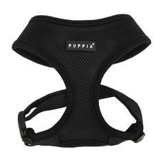 Puppia Soft Harness mesh fabric close-up showing gentle, breathable material.