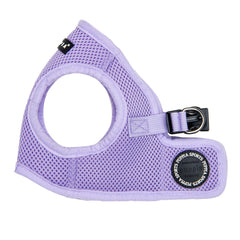 Puppia Soft Vest harness step-in design for quick fitting.