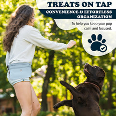Puppington matching planet-safe poop bags for eco-friendly dog walks.