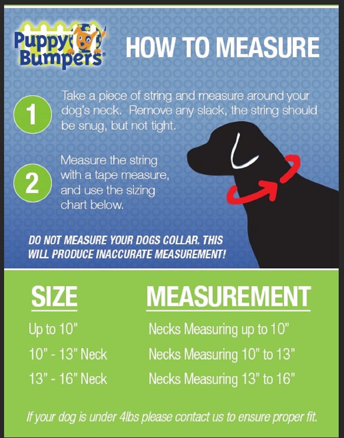 Puppy Bumpers machine washable tag ensures easy cleaning after adventures