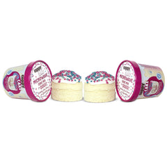 Puppy Cake Cuppy Cake vanilla dog cake cup with Pupfetti sprinkles for celebrations