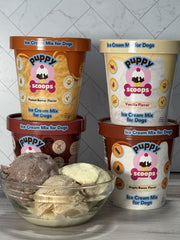 Puppy Scoops just-add-water preparation for easy at home treats