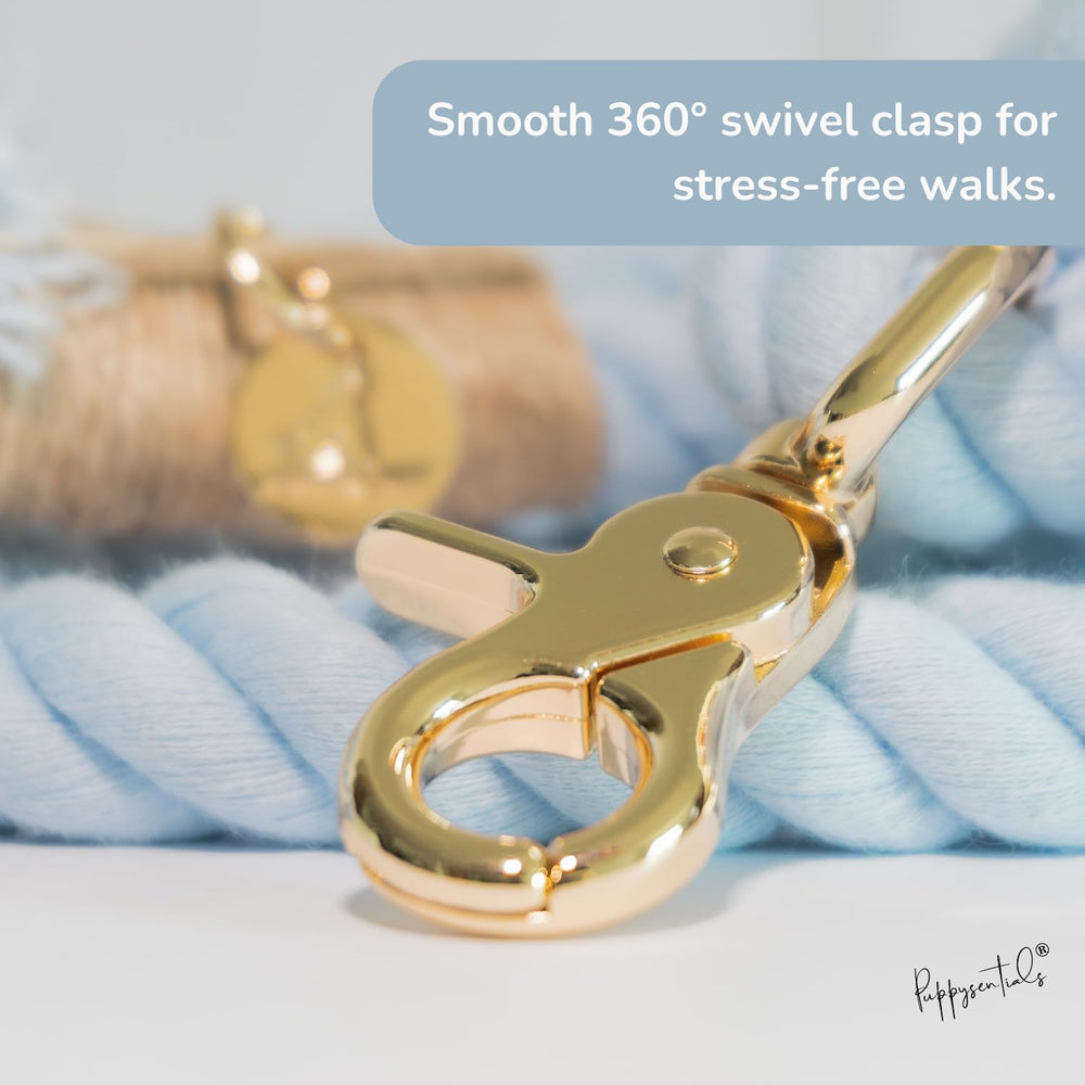PUPPYSENTIALS hypoallergenic materials leash safe for sensitive skin