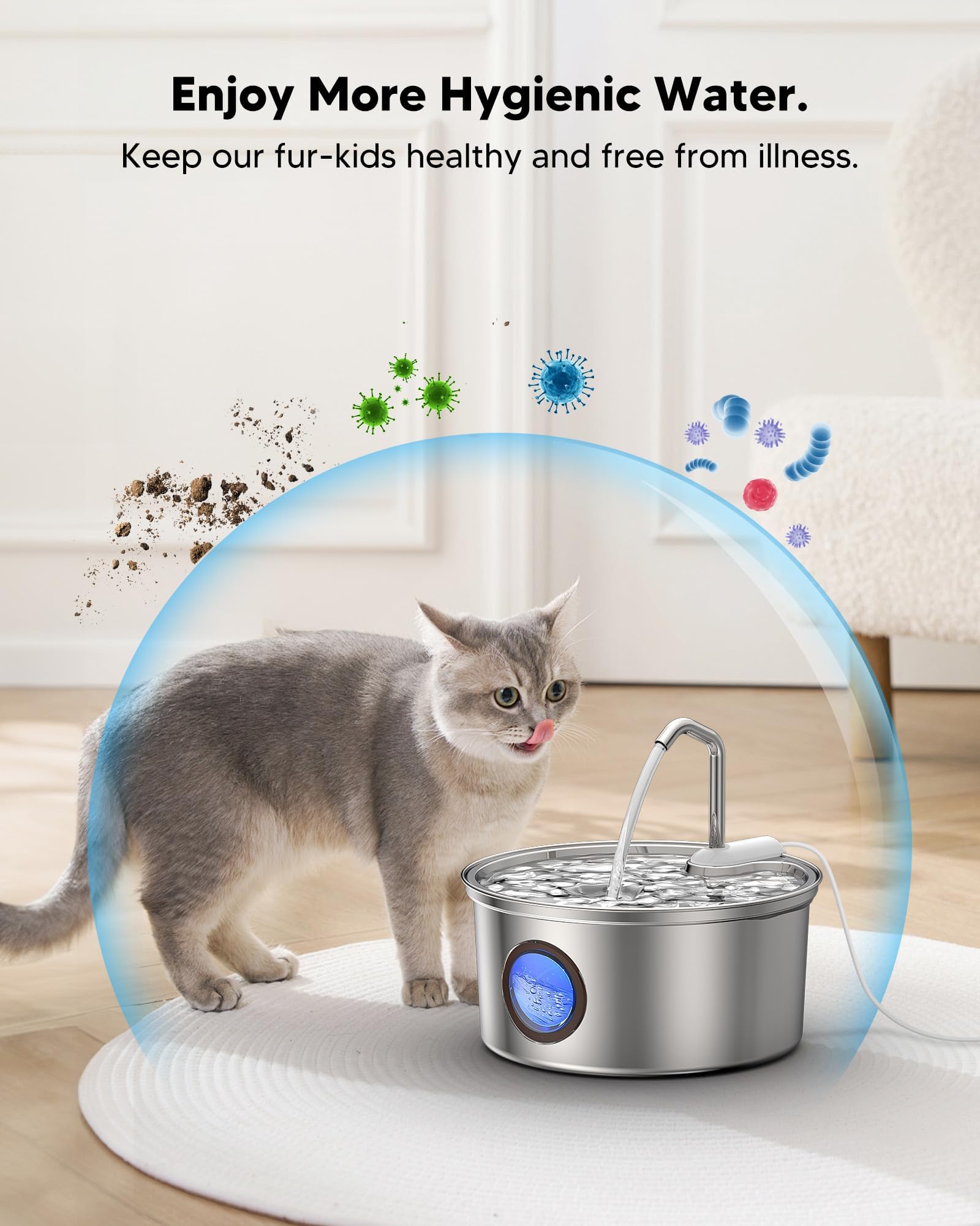 PuppySpout easy snap-on installation for quick, tool-free setup