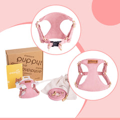 Puppytie soft breathable fabric protects tiny dogs during outings