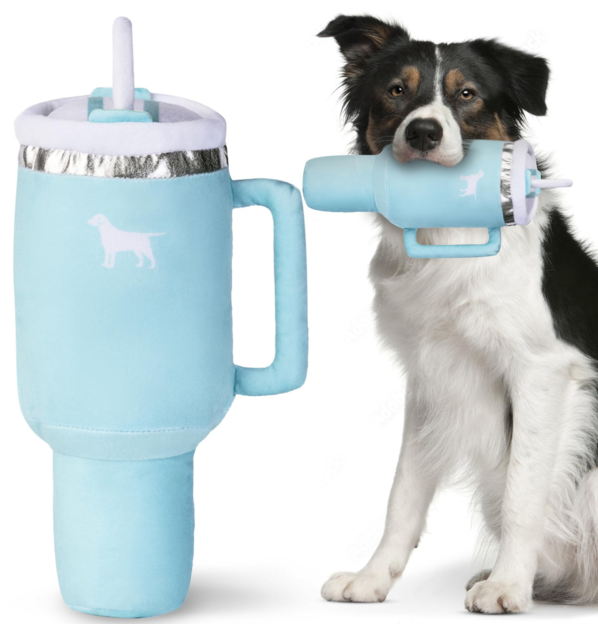 PUPROAR Pup Cup Tumbler Toy with cute girl style for playful pets.