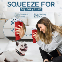 PUPROAR soft plush squeaky dog toy ready for cuddles and fetch