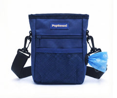 PupSensei magnetic auto-close treat pouch keeps rewards ready during active training.