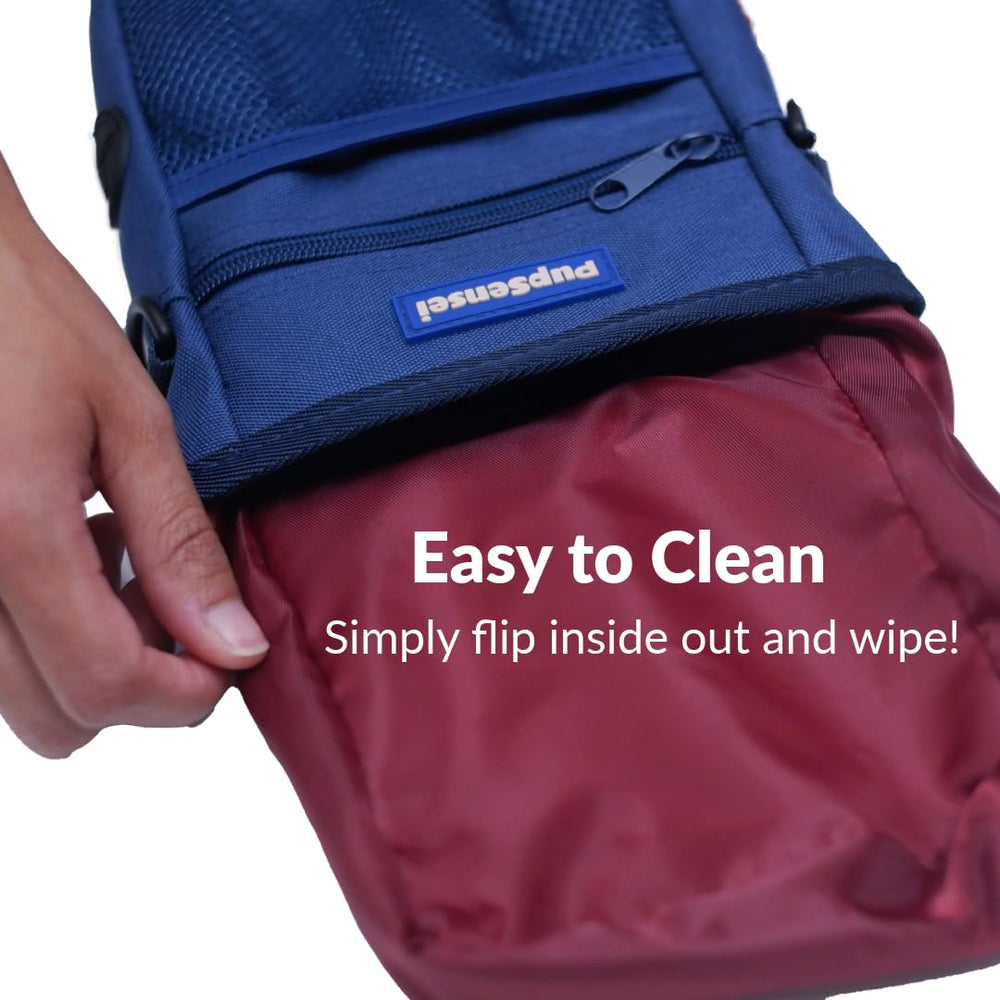 PupSensei water-resistant shell helps keep treats clean and odor-free.