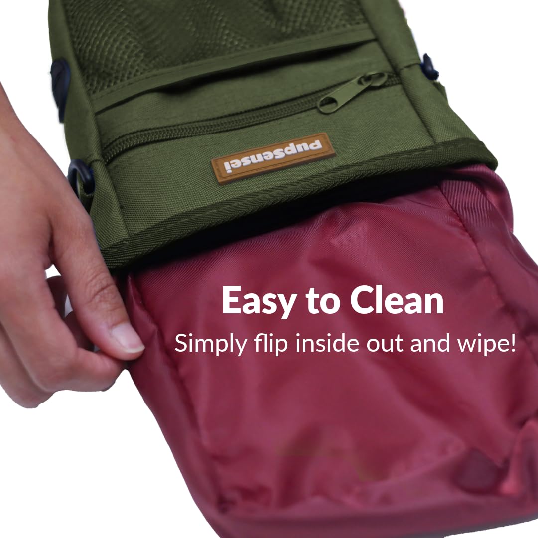 PupSensei water-resistant shell keeps treats clean during outdoor sessions