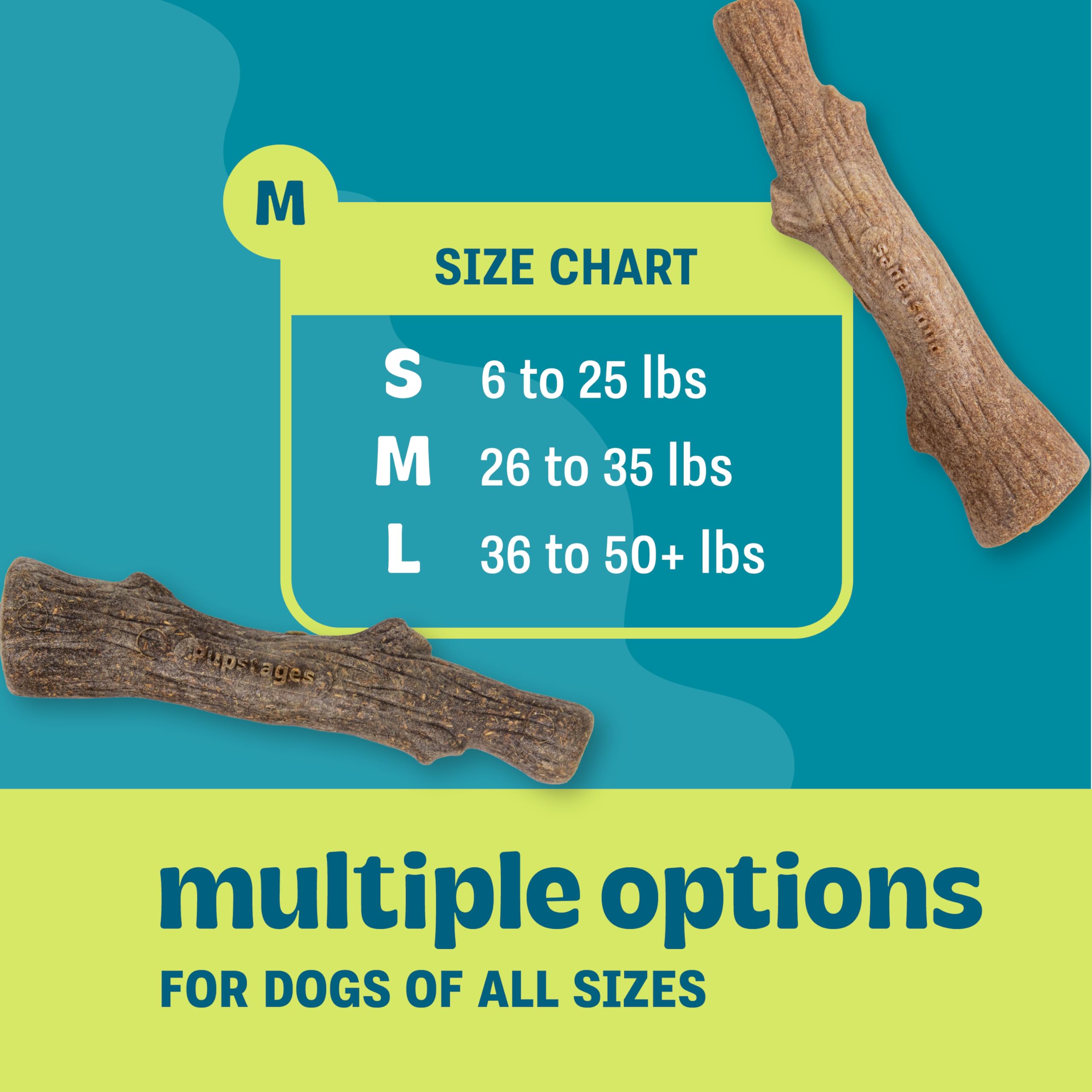 Pupstages Dogwood Calming Dog Chew Toy USA-made construction and materials.
