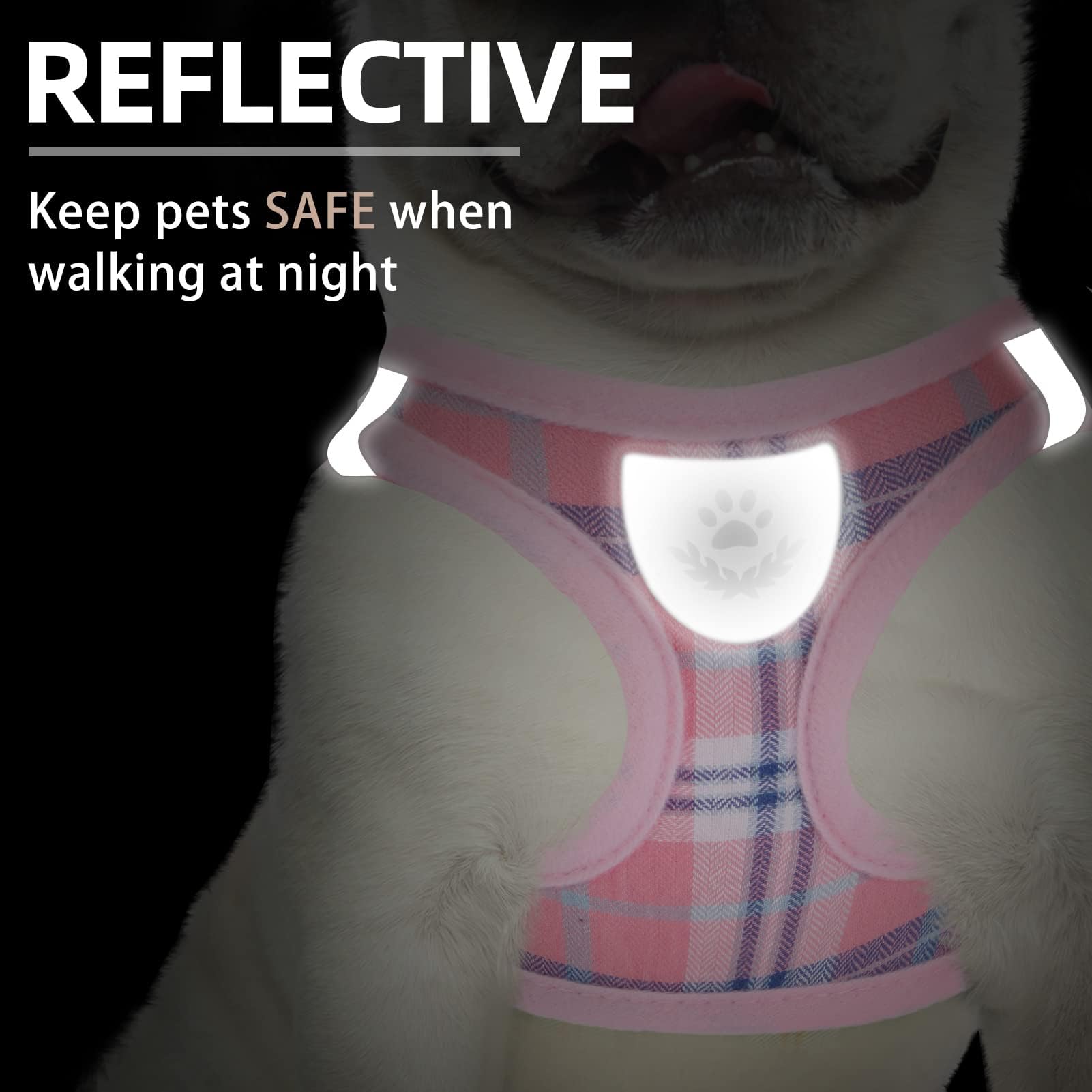 PUPTECK collar with bell for alert daily strolling
