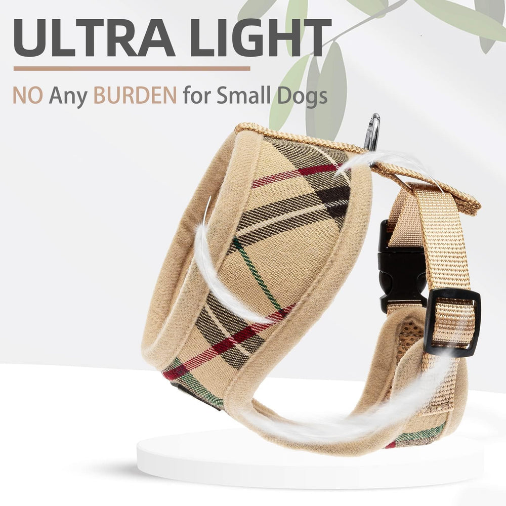 PUPTECK four-season wear harness beige suitable for year-round use
