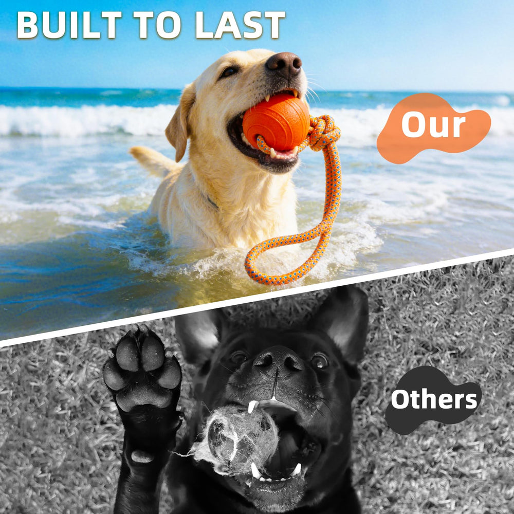 PUPTECK tug and fetch rope toy supports exercise and mental stimulation.
