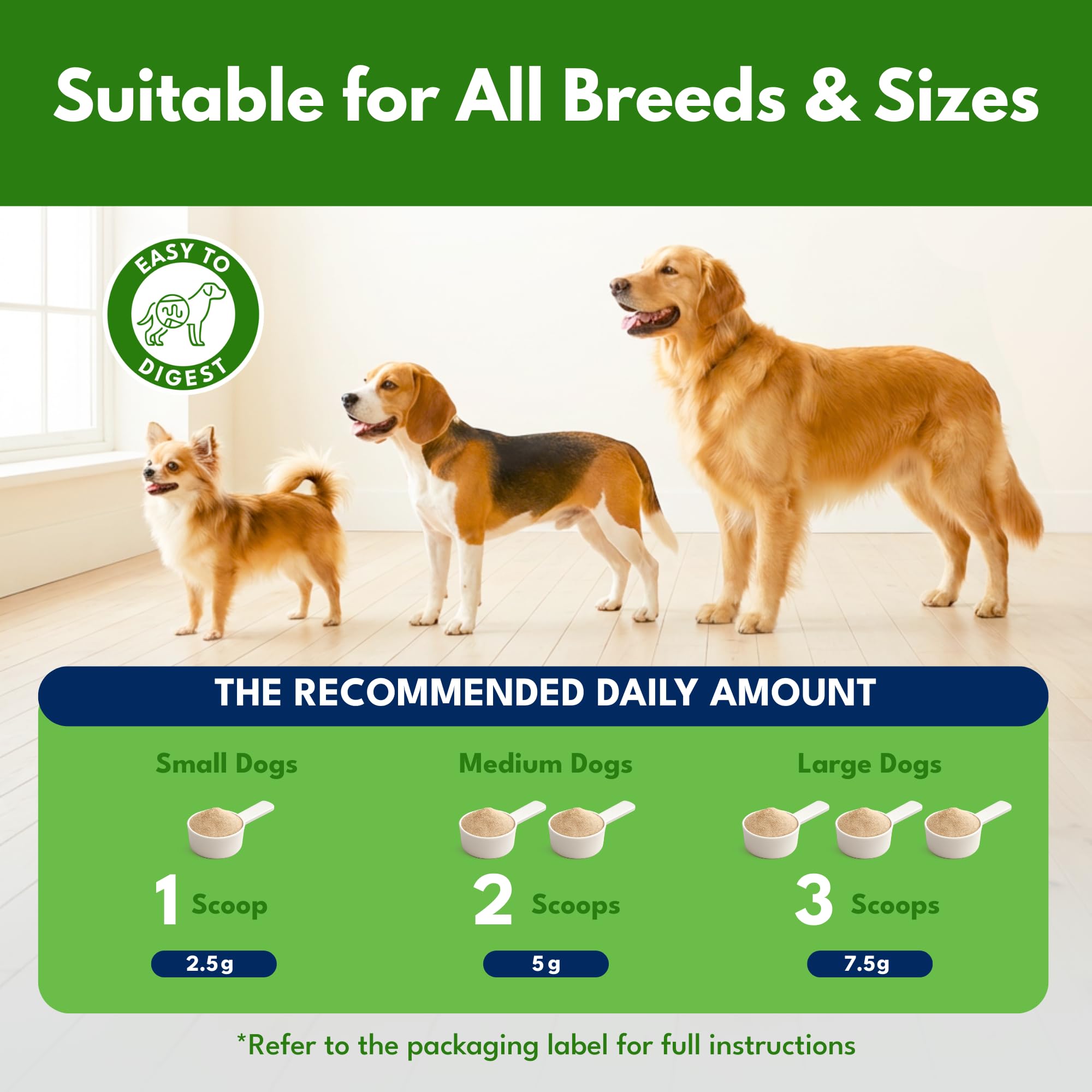 Pupzle sixty-days-supply packaging shot indicating long-term dental care option