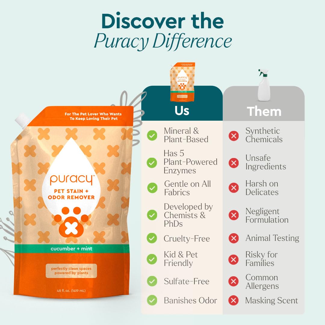 Puracy product ingredients emphasize mineral and plant-based safety for families.